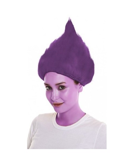 PELUCA TROLL MORADA