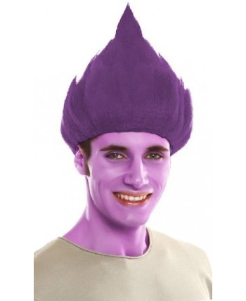 PELUCA TROLL MORADA