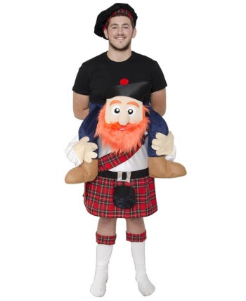 DISFRAZ DE ESCOCES A HOMBROS 