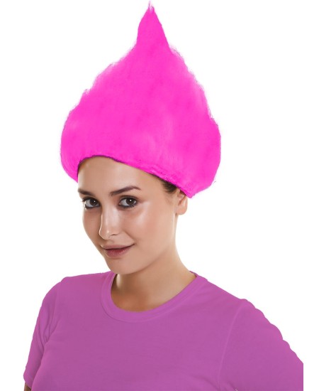 PELUCA TROLL FUCSIA