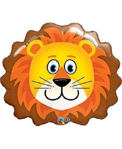 GLOBO DE HELIO CABEZA LEON GIGANTE