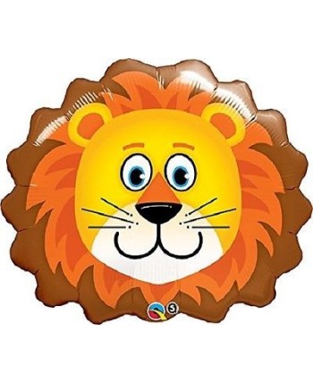 GLOBO DE HELIO CABEZA LEON GIGANTE