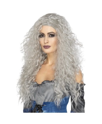 PELUCA ONDULADA GRIS
