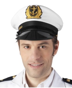 GORRA CAPITAN DE LA MARINA LUJO