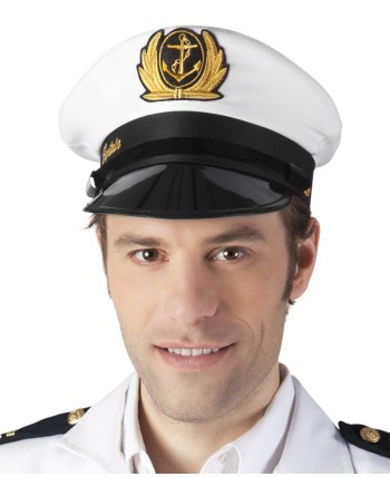 GORRA CAPITAN DE LA MARINA LUJO