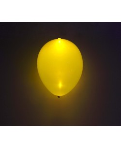 BOLSA 5 GLOBOS CON LUZ AMARILLOS