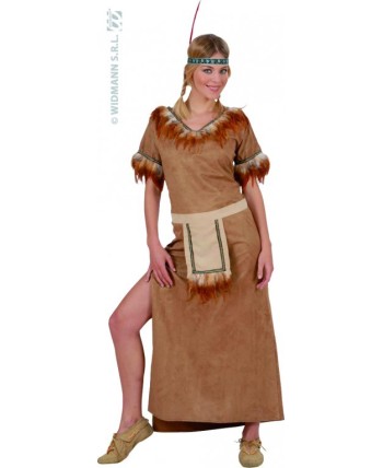 DISFRAZ DE INDIA VESTIDO LARGO PARA MUJER