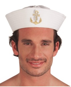 GORRA MARINERO CADETE ANCLA DORADA