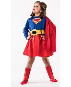 DISFRAZ DE SUPERHEROINA PARA NIÑA