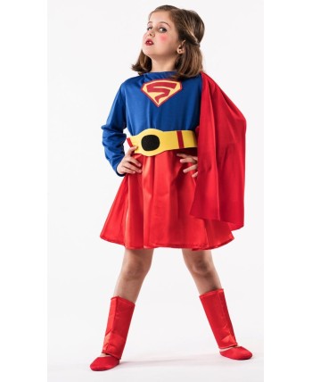 DISFRAZ DE SUPERHEROINA PARA NIÑA