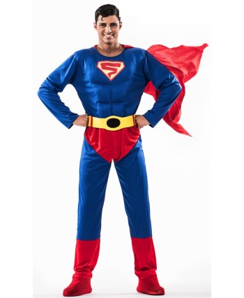 DISFRAZ DE SUPERHOMBRE ADULTO