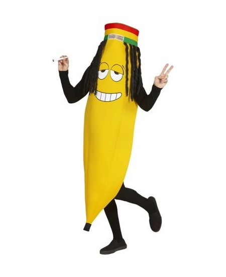 DISFRAZ DE PLATANO RASTAFARI PARA HOMBRE