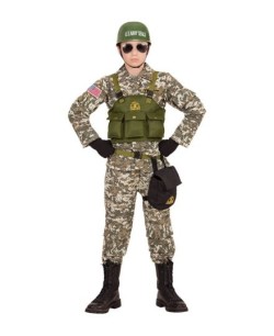 DISFRAZ DE MILITAR FUERZAS ESPECIALES SEAL PARA NIÑO