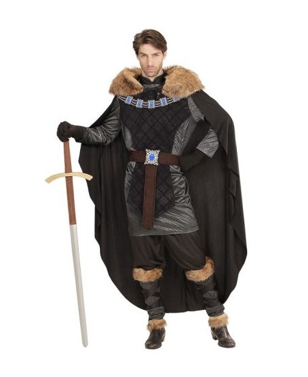 DISFRAZ DE GUERRERO MEDIEVAL CAPA PARA HOMBRE