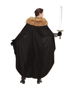 DISFRAZ DE GUERRERO MEDIEVAL CAPA PARA HOMBRE 2