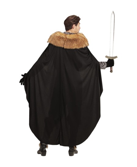 DISFRAZ DE GUERRERO MEDIEVAL CAPA PARA HOMBRE