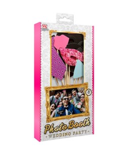 COMPLENTOS PHOTOCALL BODA CHISTERA 20 PIEZAS 2