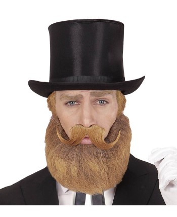 BARBA Y BIGOTE MAXI RUBIA