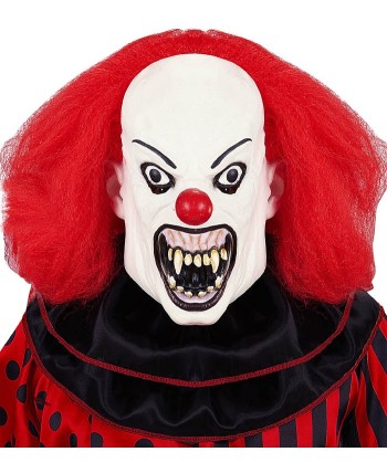 CARETA PAYASO ASESINO ENFURECIDO
