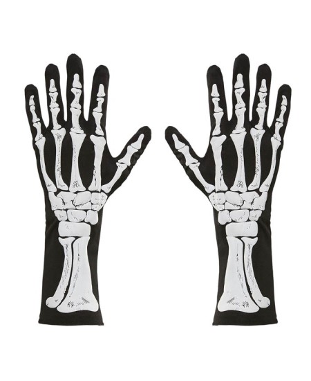 GUANTES ESQUELETO 35 CMS.