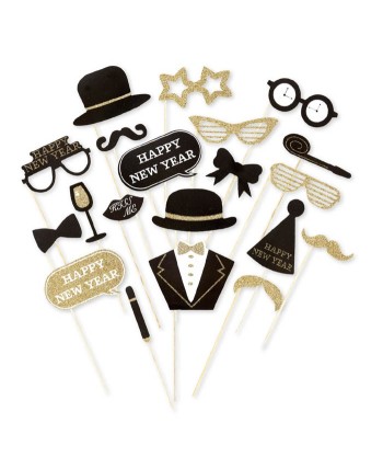 COMPLEMENTOS PHOTOCALL FIN DE AÑO 12 PIEZAS