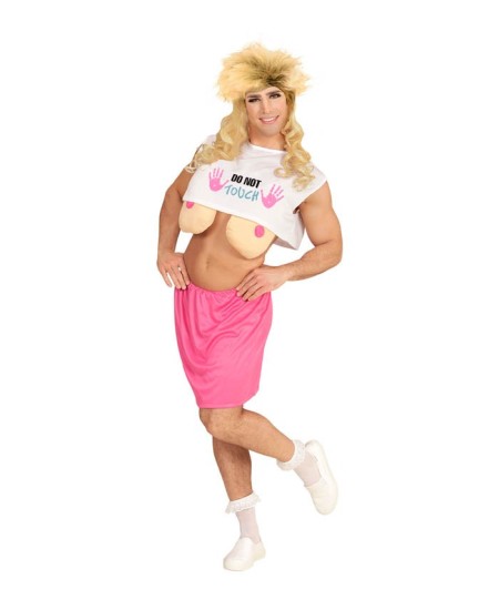 DISFRAZ DE CHICA TOPLES PARA HOMBRE