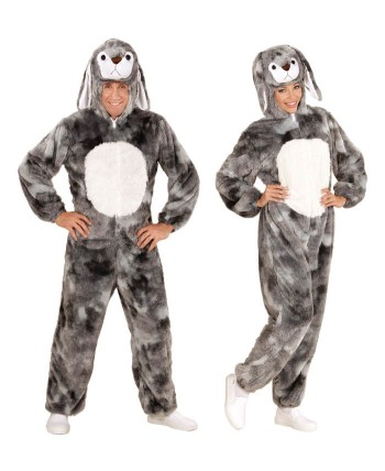 DISFRAZ DE CONEJO GRIS