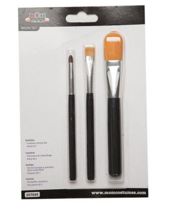 SET 3 PINCELES PARA MAQUILLAR