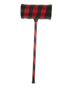MARTILLO ROJO Y NEGRO PAYASO DIABOLICO 