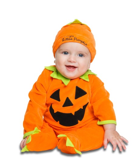 DISFRAZ DE CALABACITA PARA BEBE