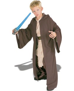 CAPA JEDI MARRON DELUXE PARA NIÑO