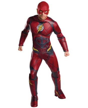 DISFRAZ DE FLASH JUSTICIE LEAGUR DELUXE PARA HOMBRE