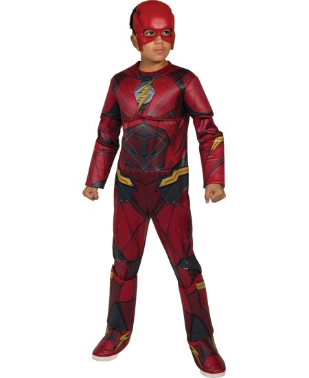 DISFRAZ DE FLASH JUSTICIE LEAGUE PREMIUM PARA NIÑO
