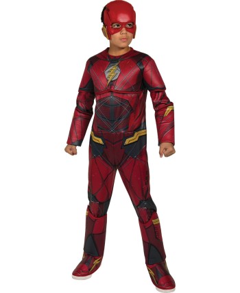 DISFRAZ DE FLASH JUSTICIE LEAGUE PREMIUM PARA NIÑO