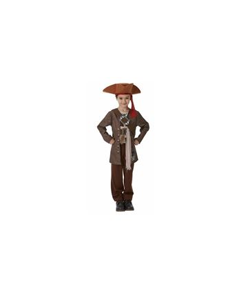 DISFRAZ DE JACK SPARROW PIRATAS DEL CARIBE 5 