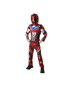 DISFRAZ DE POWER RANGER ROJO MOVIE DELUXE