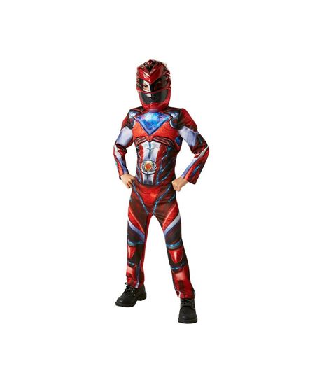 DISFRAZ DE POWER RANGER ROJO MOVIE DELUXE