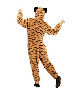 DISFRAZ DE TIGRE PELUCHE UNISEX 2