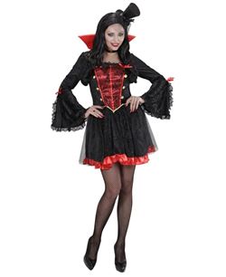 DISFRAZ DE VAMPIRESA GOTICA