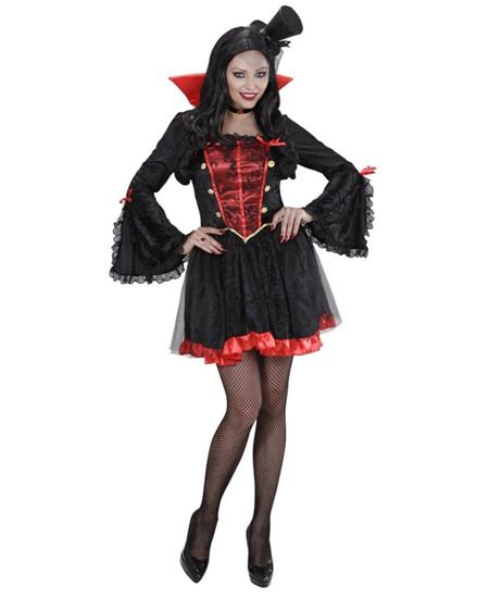 DISFRAZ DE VAMPIRESA GOTICA