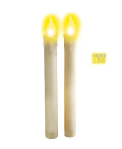 VELAS LARGAS ELECTRICAS 2 UNIDADES