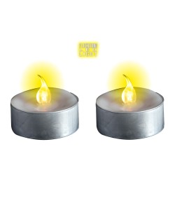Velas Pequenas Electricas 2 Unidades