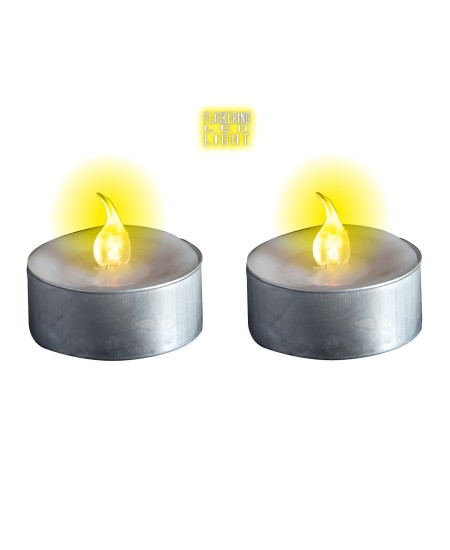 Velas Pequenas Electricas 2 Unidades