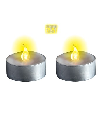 Velas Pequenas Electricas 2 Unidades