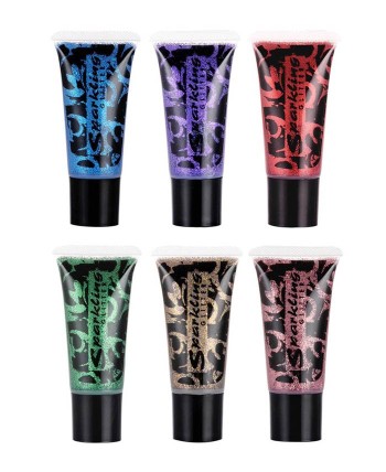 PURPURINA EN GEL COLORES SURTIDOS CON APLICADOR 25 ML