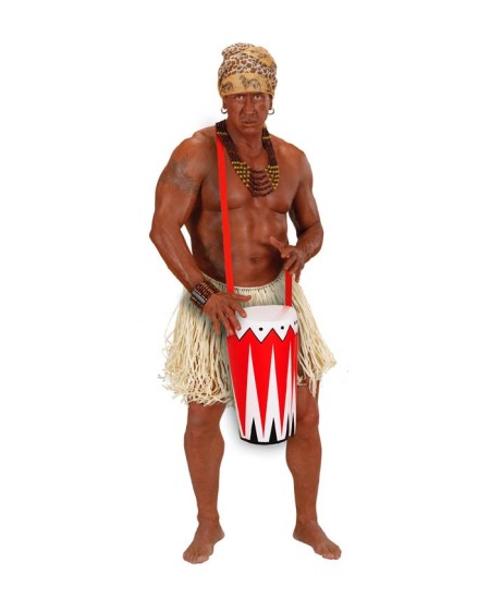 TAMBOR HINCHABLE CON CUERDA 36CM