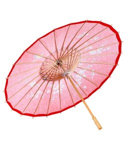 SOMBRILLA JAPONESA ROJA 84 CMS. 2