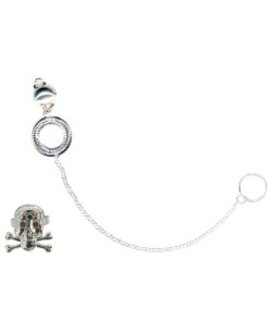 SET PUNKI PENDIENTE CON CADENA Y ANILLO 2