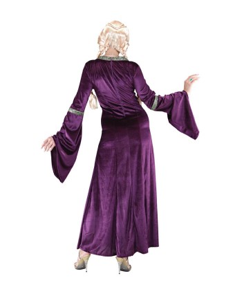 DISFRAZ DE PRINCESA MEDIEVAL VIOLETA MUJER