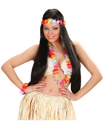SET HAWAIANO MULTICOLOR